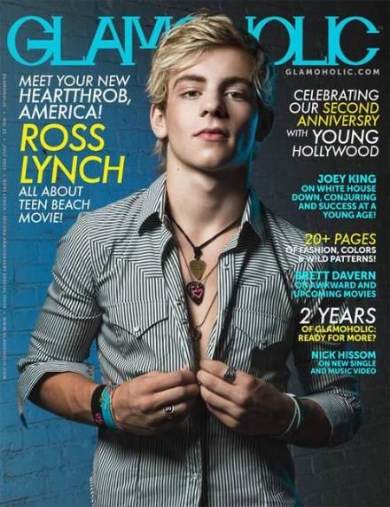 Ross Lynch Glamoholic Cover Boy