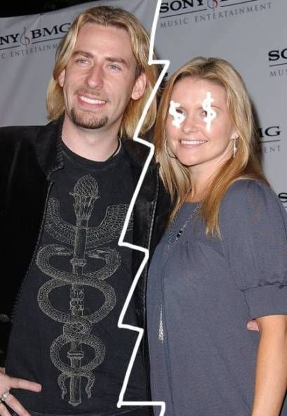 Chad Kroeger and Marianne Gurick.