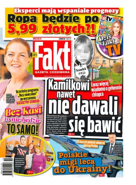 Katarzyna Dowbor, Fakt Magazine 11 May 2023 Cover Photo - Poland