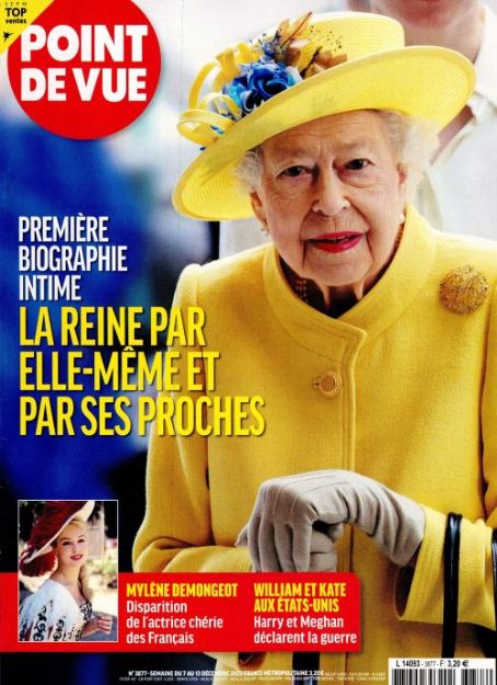 Queen Elizabeth II - Point de Vue Magazine Cover [France] (6 December 2022)