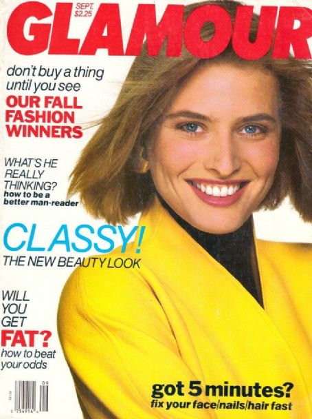 Glamour Magazine September 1988 Cover Photo - United States