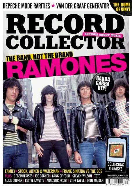 Ramones - Record Collector Magazine Cover [United Kingdom] (March 2015)