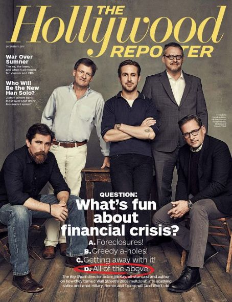 Christian Bale, Ryan Gosling, Steve Carell, The Hollywood Reporter ...