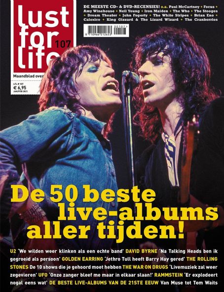 Mick Jagger - Lust For Life Magazine Cover [Netherlands] (January 2021)