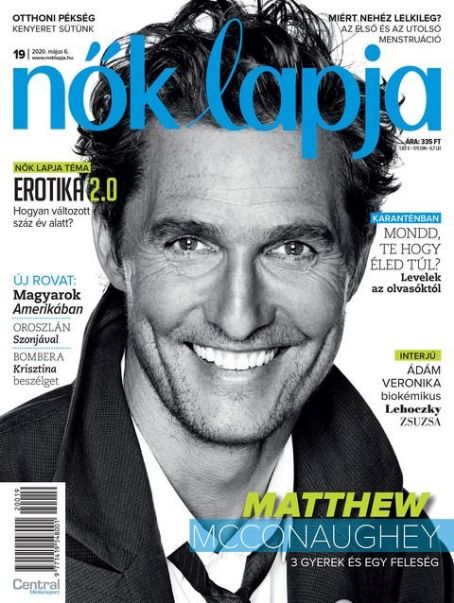 Matthew McConaughey - Nõk Lapja Magazine Cover [Hungary] (6 May 2020)