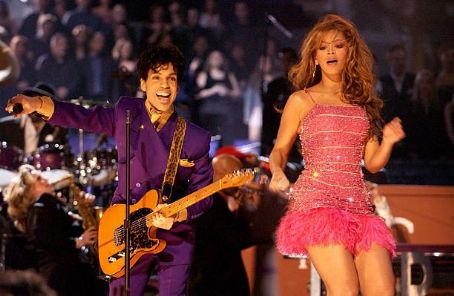 Prince and Beyonce- The 46th Annual GRAMMY Awards - Show