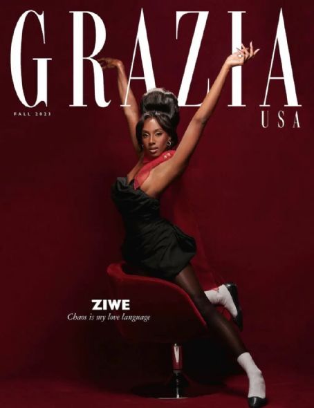 Ziwe Fumudoh, Grazia Magazine September 2023 Cover Photo - United States