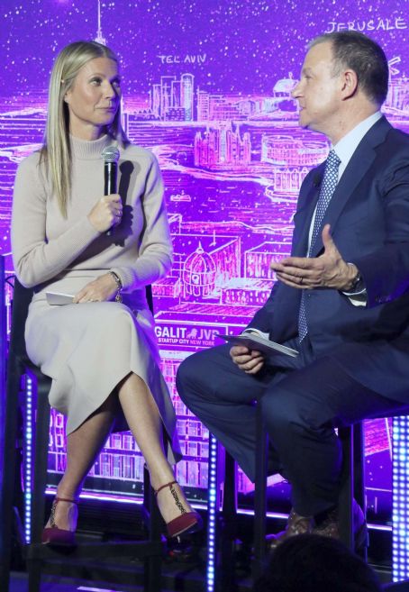 Gwyneth Paltrow – Host panel discussion with Dr. Erel Margalit in New