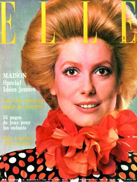 Catherine Deneuve - Elle Magazine Cover [France] (28 July 1969)