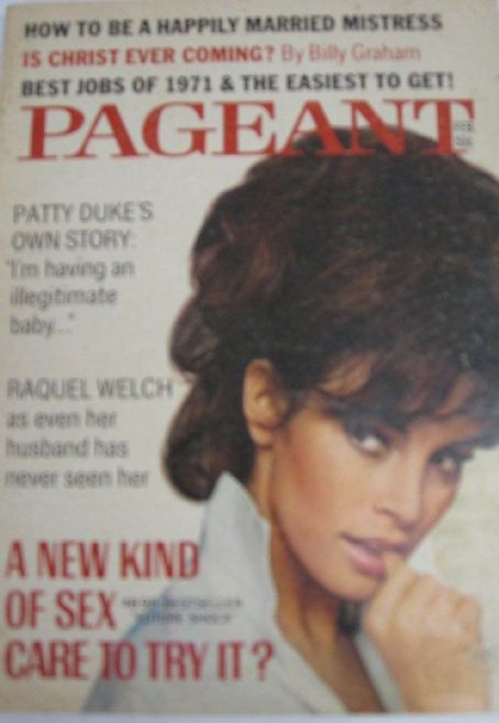 Raquel Welch - Pageant Magazine Cover [United States] (February 1971)