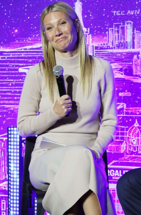Gwyneth Paltrow – Host panel discussion with Dr. Erel Margalit in New