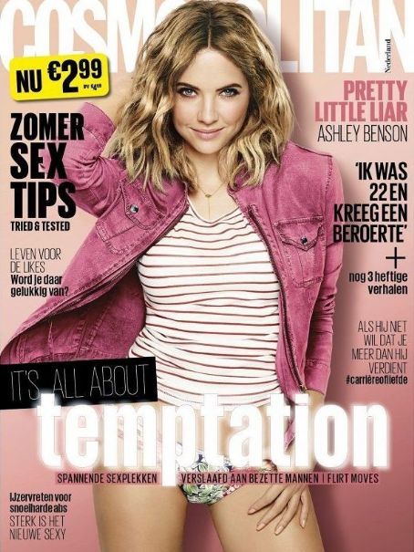 Ashley Benson - Cosmopolitan Magazine Cover [Netherlands] (August 2017)