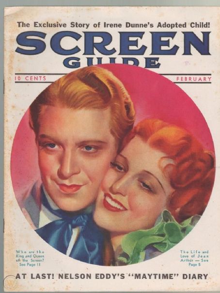 Nelson Eddy - Screen Guide Magazine Cover [United States] (February 1937)