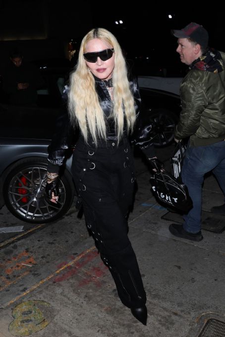 Madonna – Heads to Craig’s in West Hollywood 03/18/2022