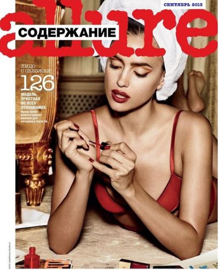 Irina Shayk - Allure Magazine Pictorial [Russia] (September 2013)