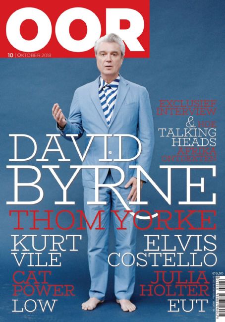 David Byrne - Oor Magazine Cover [Netherlands] (October 2018)