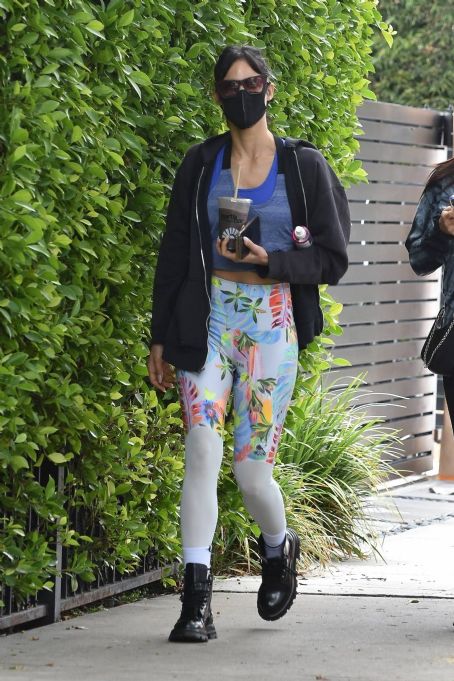 Sofia Boutella – In yoga outfit seen after gym in West Hollywood -  FamousFix.com post