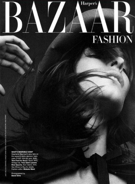 Stephanie Seymour Harpers Bazaar Magazine Pictorial [united States