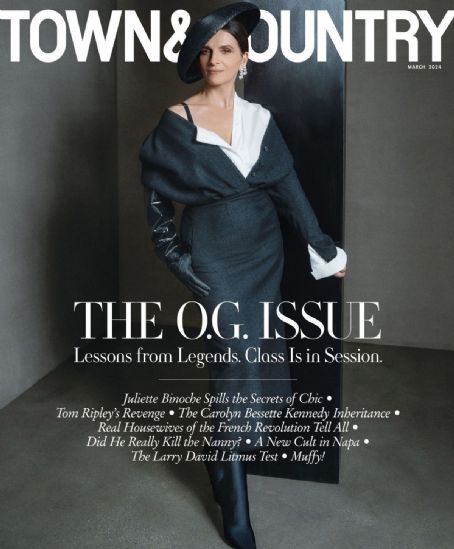 Juliette Binoche Town Country Magazine March 2024 Cover Photo   Sgaxin0oh222o02x 