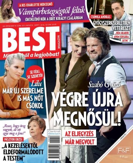 Gyozo Szabo and Judit Rezes - BEST Magazine Cover [Hungary] (8 May 2015)