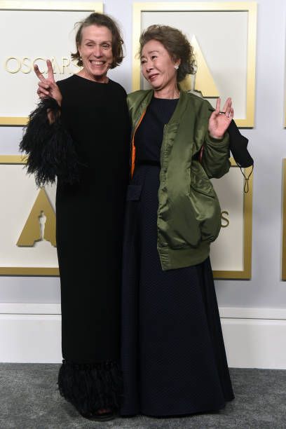 Frances McDormand and Yeo-Jong Yun - The 93rd Annual Academy Awards (2021)