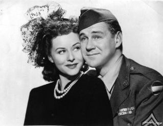 Paulette Goddard and Sonny Tufts