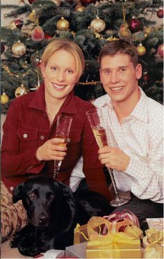 Richard Johnson and Zara Phillips