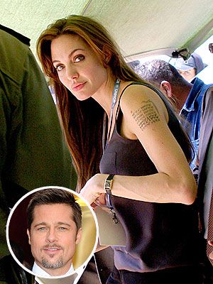 Angelina Jolie (Finally) Confirms Latest Tattoo Is for Brad Pitt