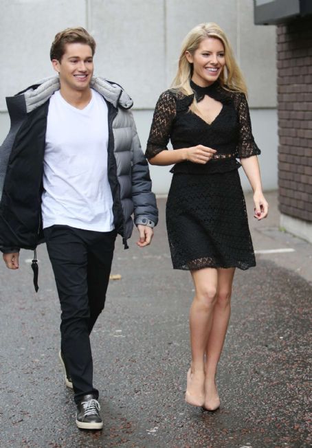 Mollie King and AJ Pritchard – Leaving ITV Studios in London | Mollie ...