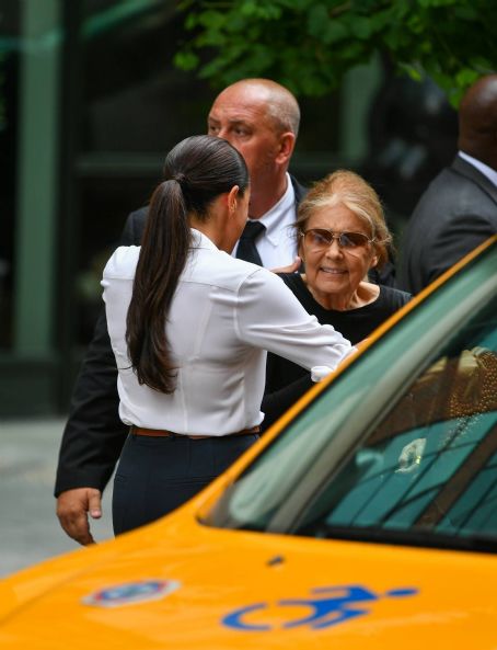 Meghan Markle – Seen with Gloria Steinem in New York
