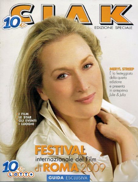 Meryl Streep, Ciak Magazine December 1988 Cover Photo - Italy