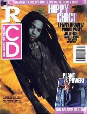 Robert Plant - RCD Magazine Cover [United Kingdom] (May 1993)