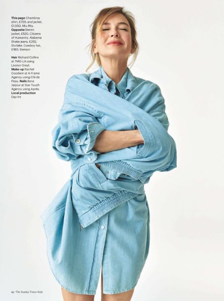 Renée Zellweger - The Sunday Times:- Style Magazine Pictorial [United Kingdom] (7 August 2022)
