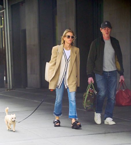 Naomi Watts – With Billy Crudup step out in New York