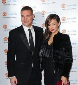 Nemanja Vidić and Ana Vidic