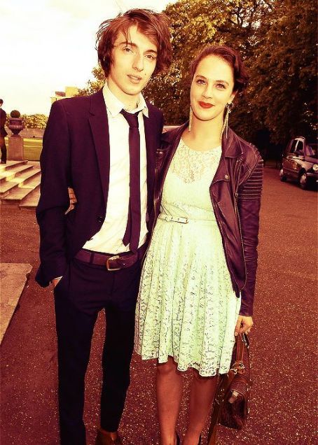 Jessica Brown-Findlay and Thomas Campbell