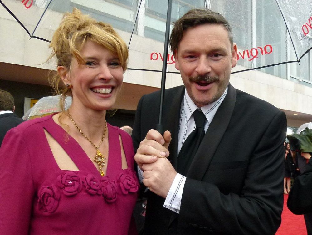 Julian Barratt and Julia Davis