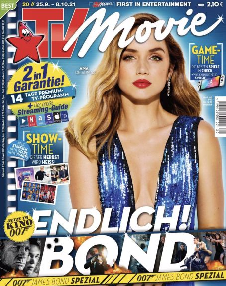 Ana de Armas - TV Movie Magazine Cover [Germany] (25 September 2021)