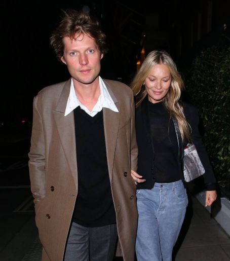 Kate Moss – Wearing jeans and boots while out in London