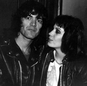Joan Jett and Dee Dee Ramone