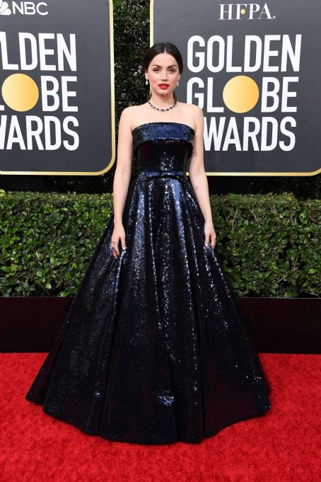 Ana De Armas - 2020 Golden Globe Awards
