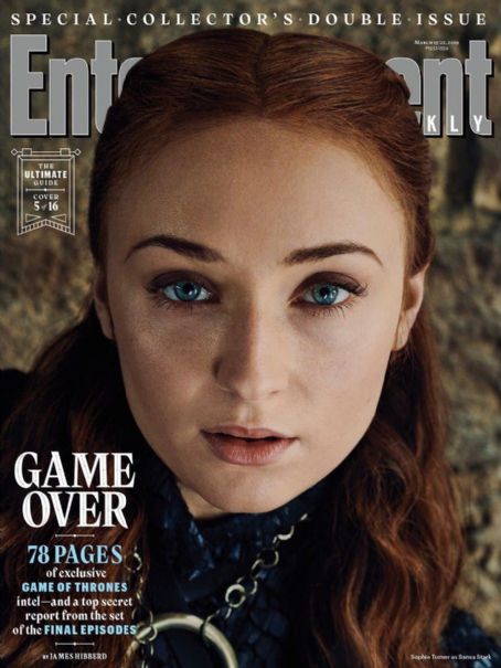 Sophie Turner - Entertainment Weekly Magazine Cover [United States] (15 March 2019)