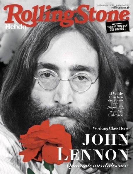 John Lennon - Rolling Stone Hebdo Magazine Cover [France] (4