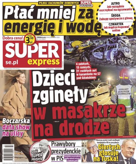 Magdalena Boczarska - Super Express Magazine Cover [Poland] (21 October 2024)
