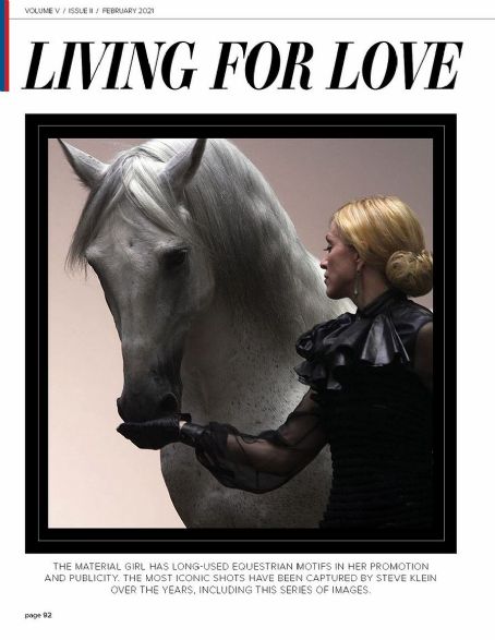 Madonna - Polo Lifestyles Magazine Pictorial [United States] (February 2021)