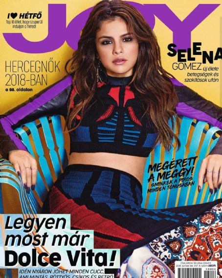 Selena Gomez, Joy Magazine June 2018 Cover Photo - Hungary