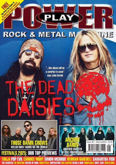 John Corabi - Power Play Magazine Cover [United Kingdom] (May 2025)