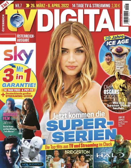 Ana de Armas - TV Digital Magazine Cover [Germany] (26 March 2022)