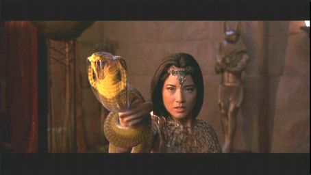 Kelly Hu plays The Sorceress in action adventure movie The Scorpion ...