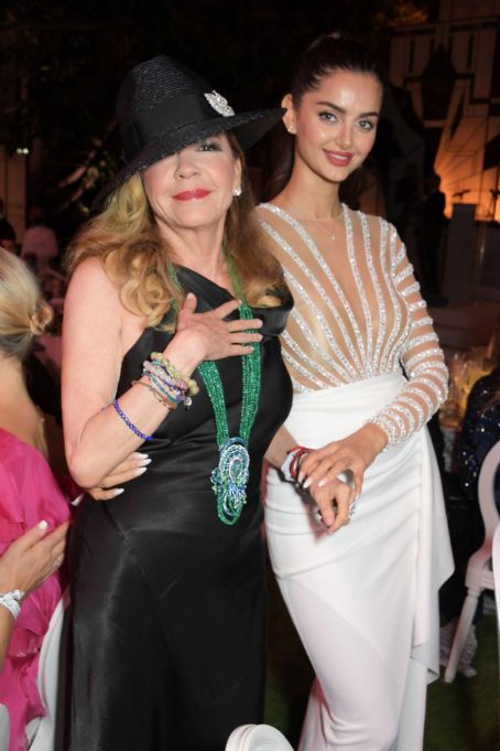 Mahlagha Jaberi at the amfAR Gala During Cannes Film Festival
